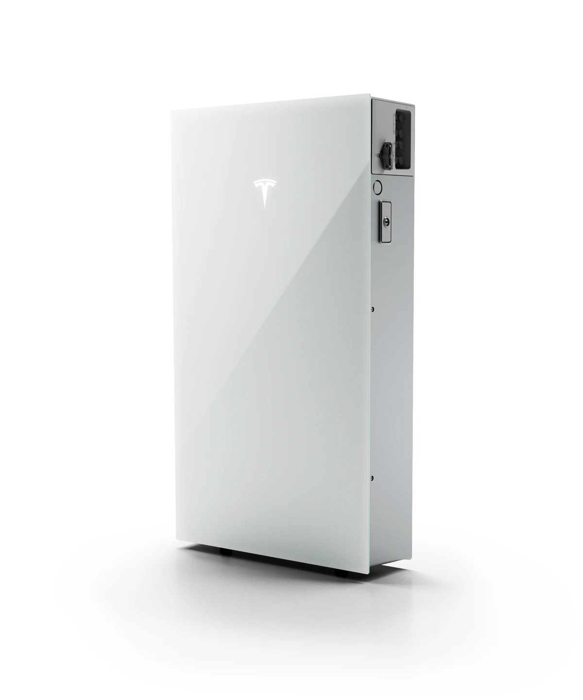 Tesla Powerwall 3P, helle Variante, Frontansicht
